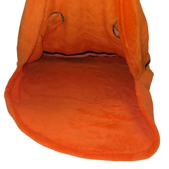 Clownfish Plush Wearable Blanket Slepping Bag Bedding Orange Fish Mermaid Tail - Picture 10 of 12